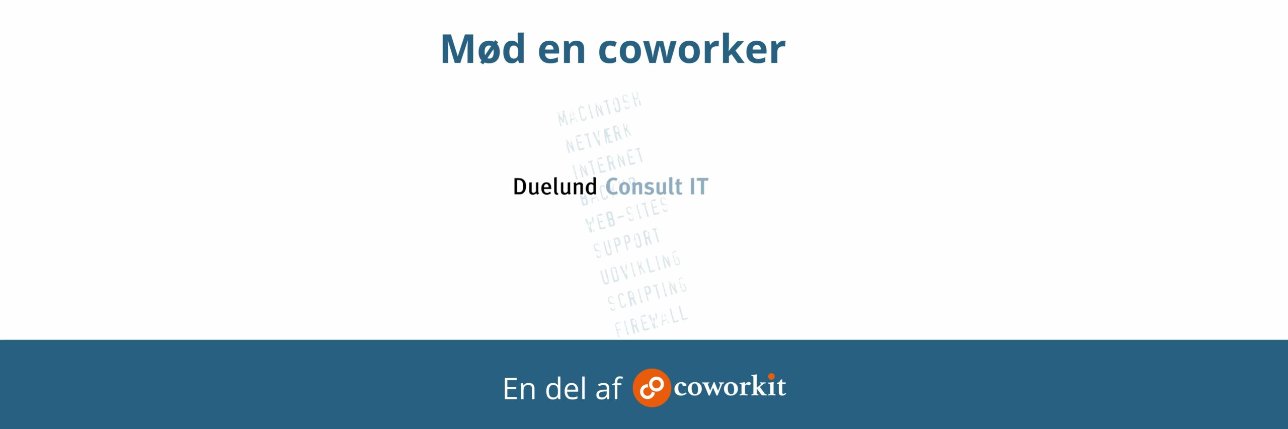 Mød en partner i CoworkIt – Duelund Consult IT